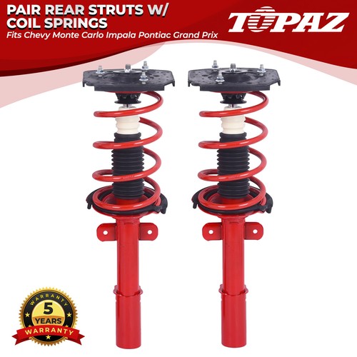 Pair rear struts coil - rear, w/
